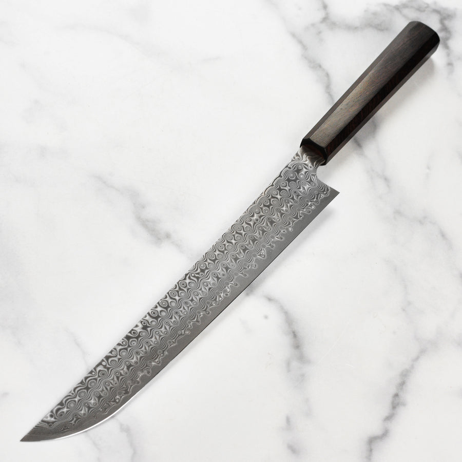 Nigara Anmon SG2 Damascus 11.8" Sakimaru Sujihiki