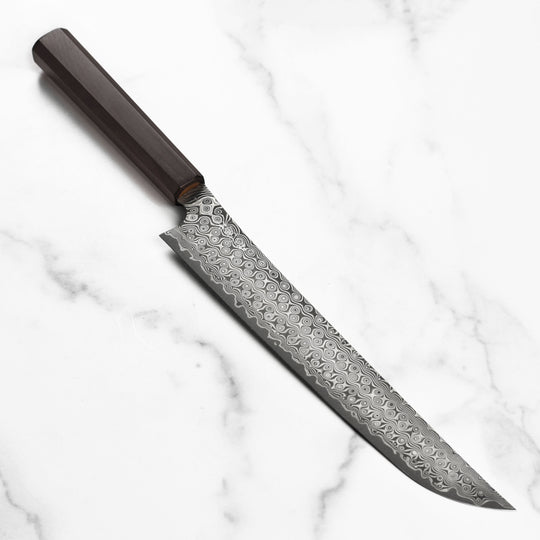 Nigara Anmon SG2 Damascus 10.6" Sakimaru Sujihiki