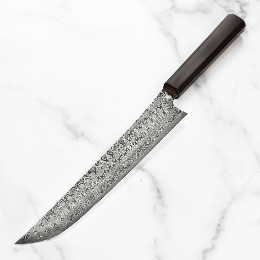 Nigara Anmon SG2 Damascus 10.6" Sakimaru Sujihiki