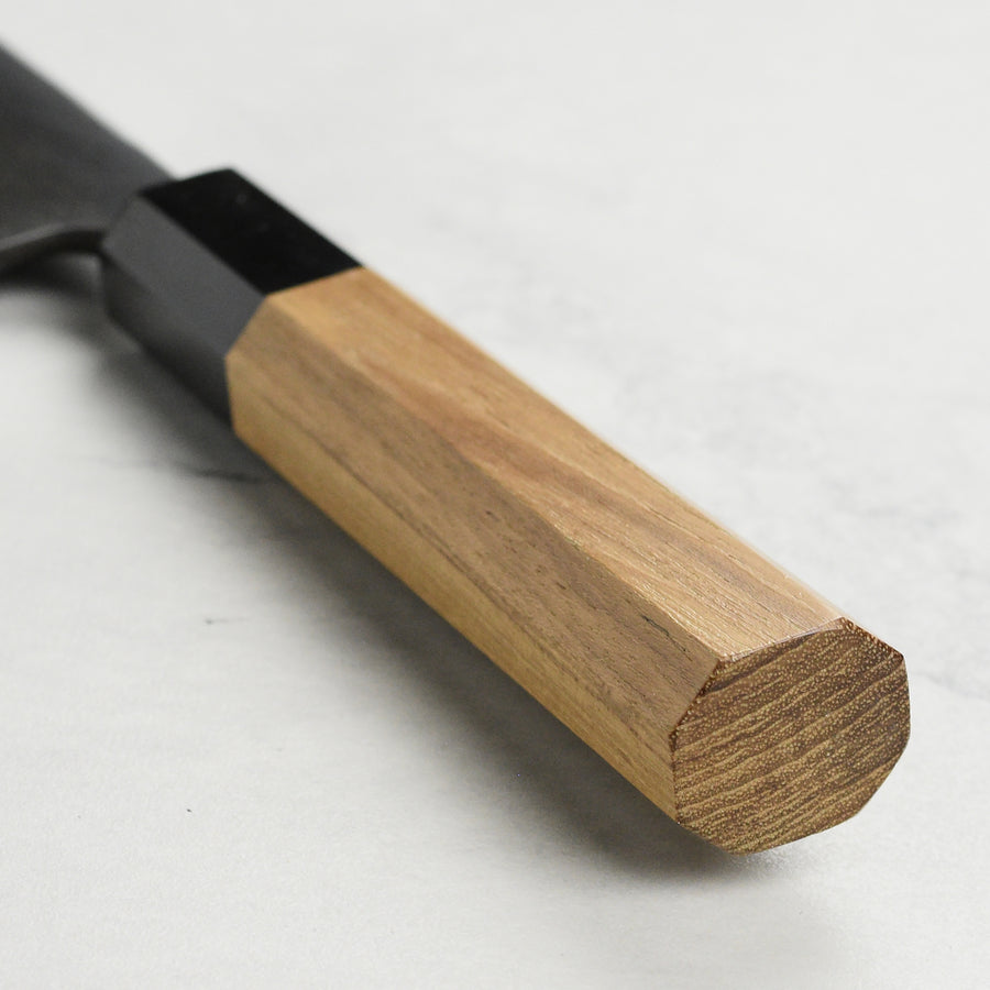 Hatsukokoro Shirasagi Aogami #2 Kurouchi 5.9" Single-Bevel Deba