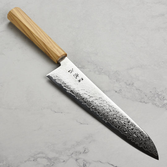 Hatsukokoro Ryuhyo SG2 Damascus 9.4" Gyuto