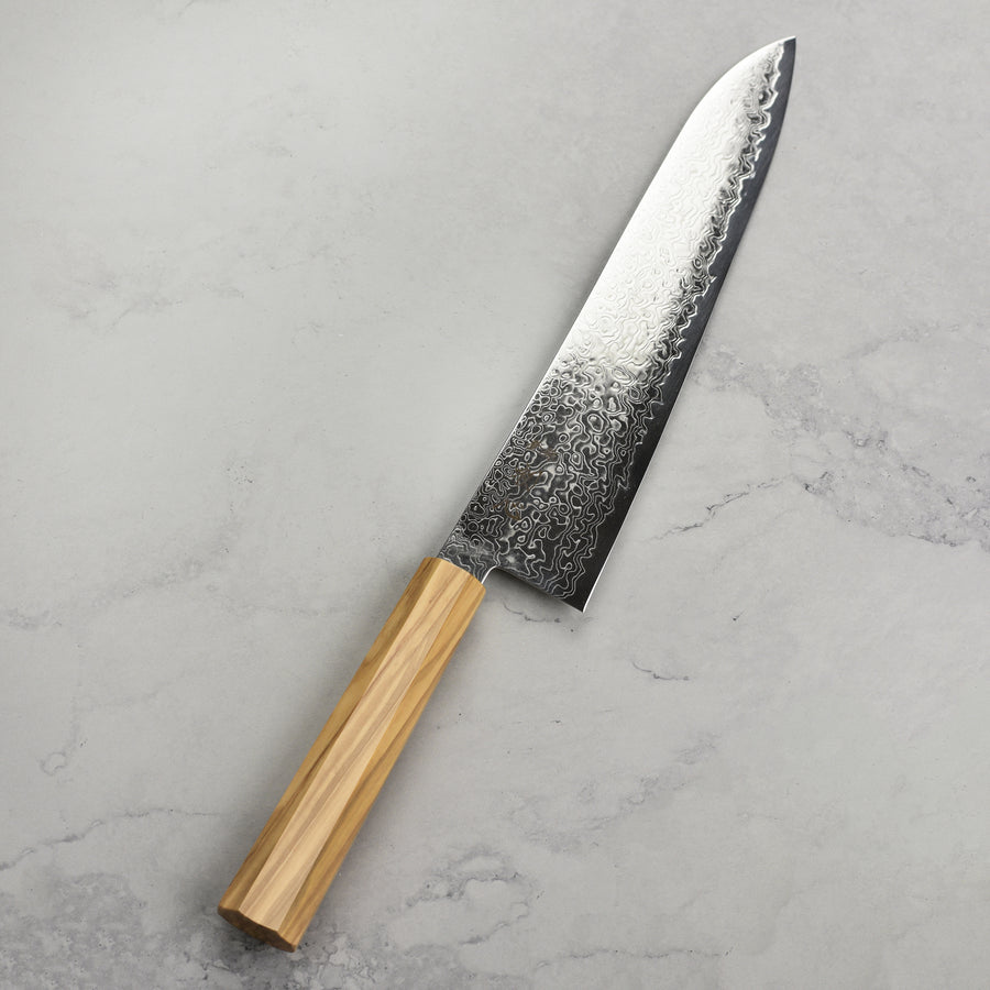 Hatsukokoro Ryuhyo SG2 Damascus 9.4" Gyuto