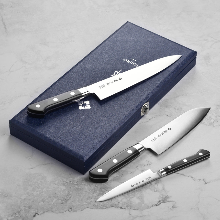 Tojiro DP 3 Piece Knife Set