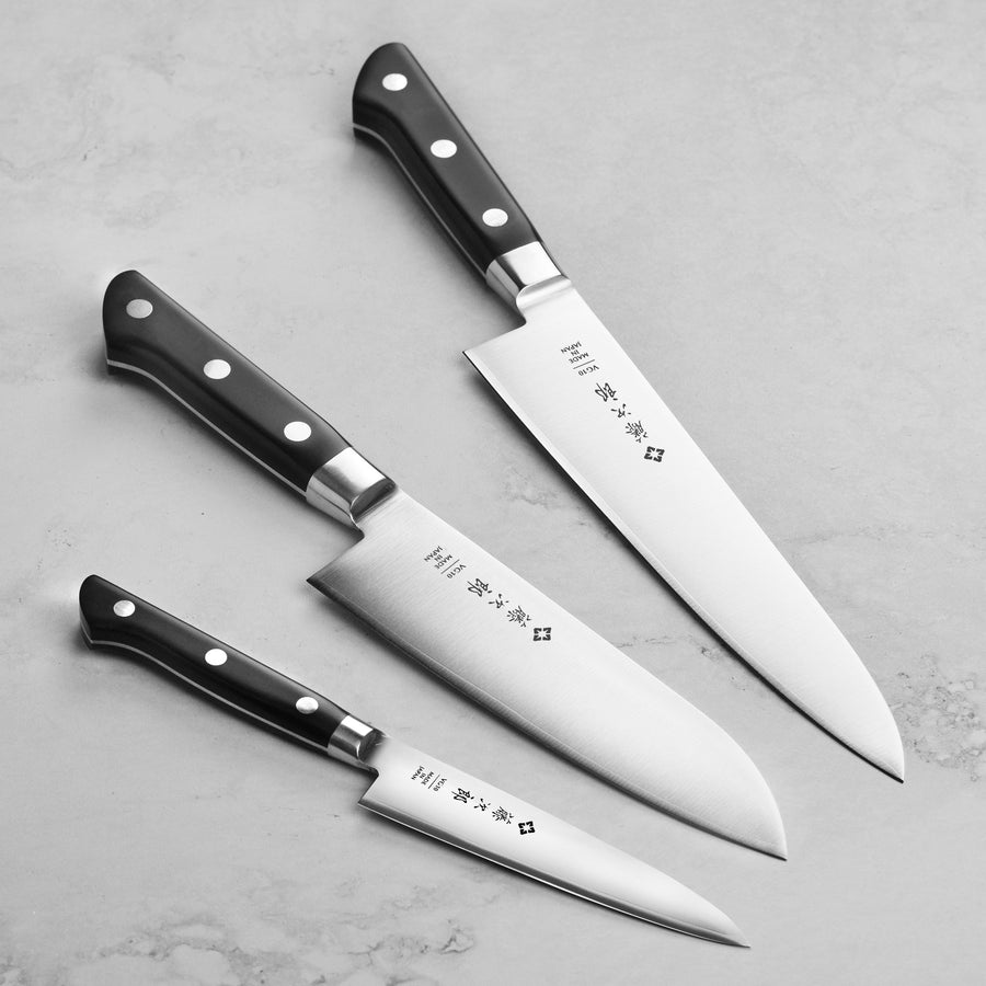 Tojiro DP 3 Piece Knife Set