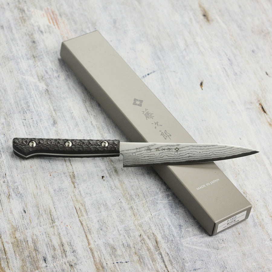 Tojiro Japanese Utility Knife VG10 Damascus