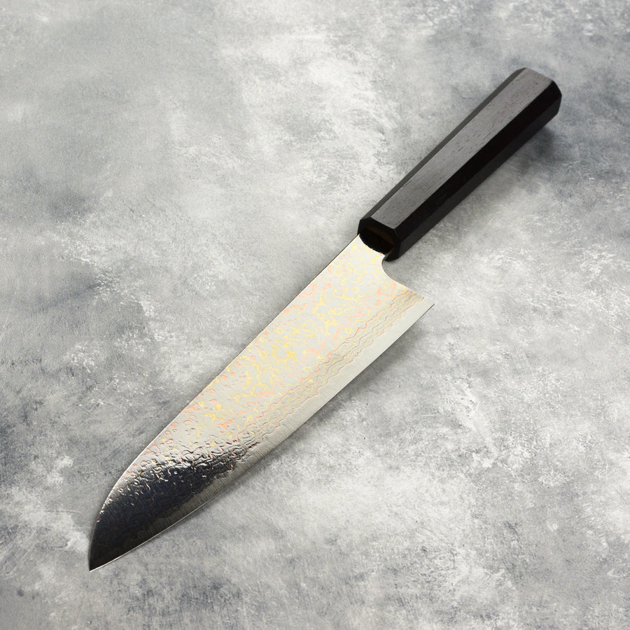 Saji Rainbow Damascus 8.25" Gyuto