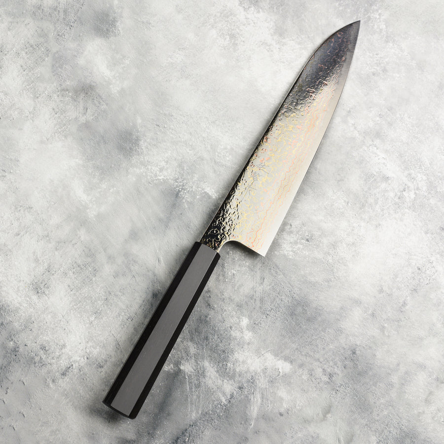 Saji Rainbow Damascus 8.25" Gyuto