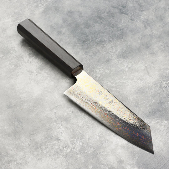 Saji Rainbow Damascus 6.7" Bunka