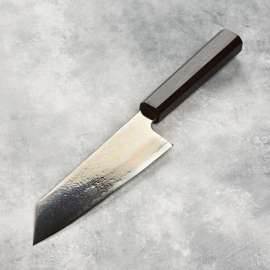 Saji Rainbow Damascus 6.7" Bunka