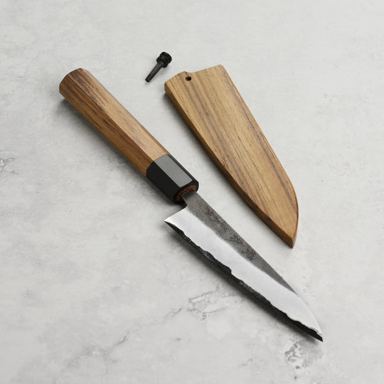 Enso Hand-Forged Aogami Super 4.7" Petty with Saya