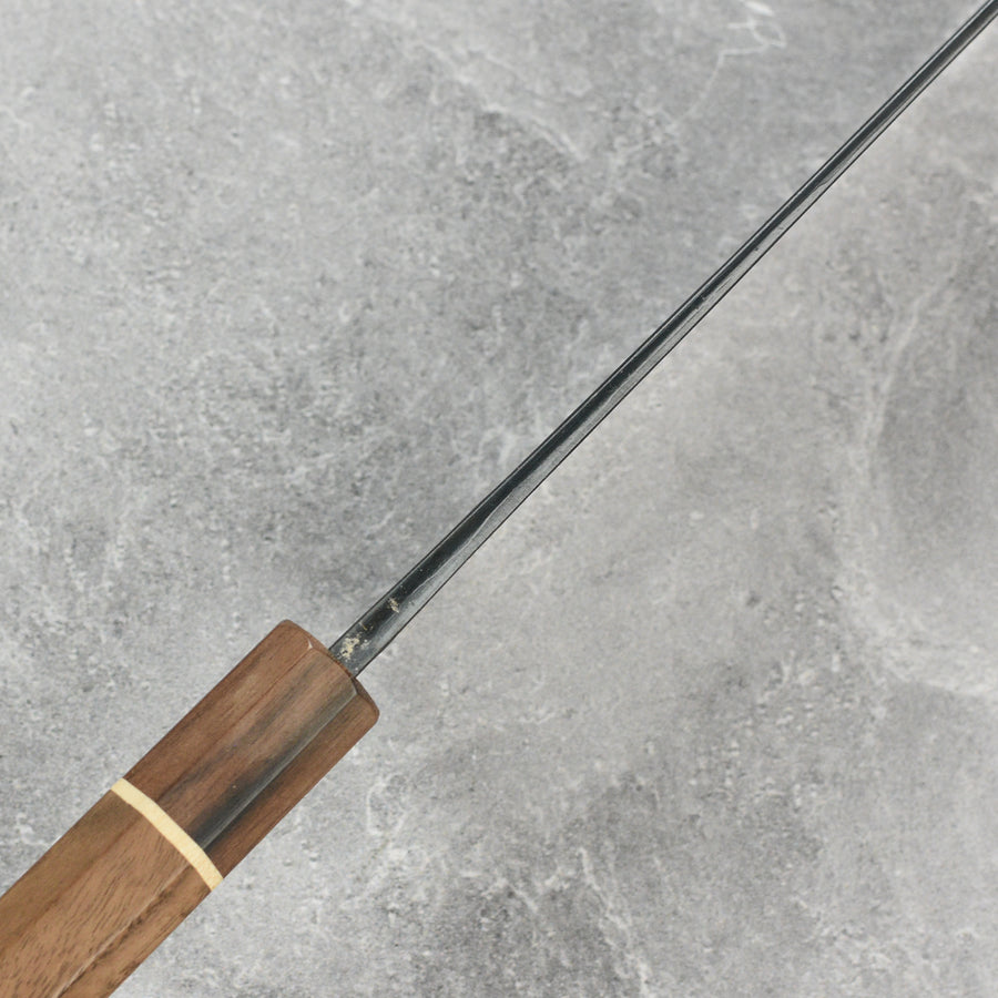 Nishida Shirogami #1 Kurouchi 8.25" Funayuki Gyuto, Walnut