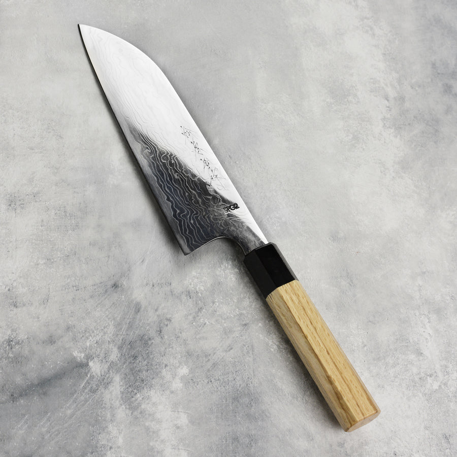 Matsubara SG2 Damascus 7" Santoku