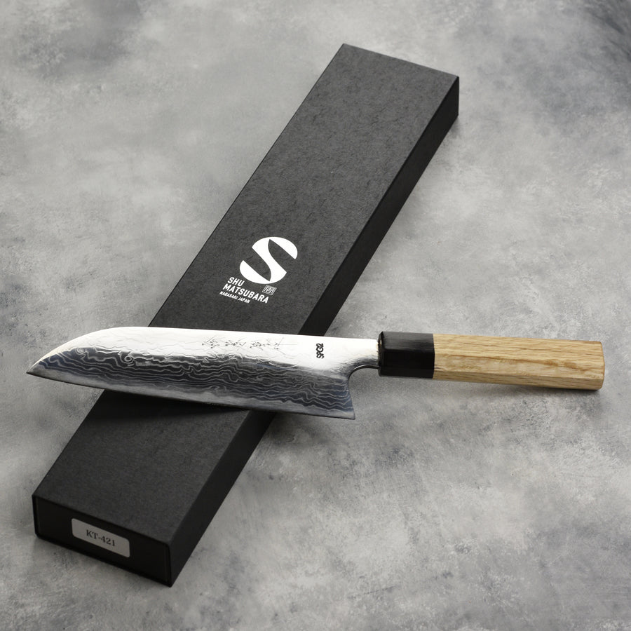 Matsubara SG2 Damascus 7" Santoku