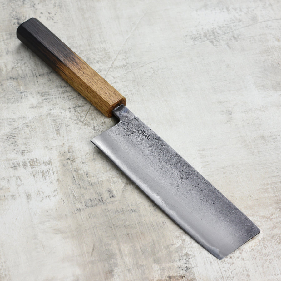 Motokyuuichi Aogami #2 Nashiji Stainless Clad 6.5" Nakiri