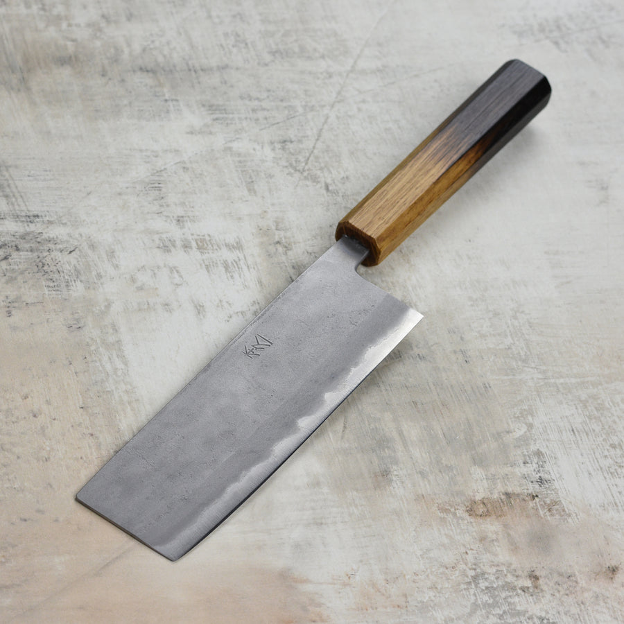 Motokyuuichi Aogami #2 Nashiji Stainless Clad 6.5" Nakiri