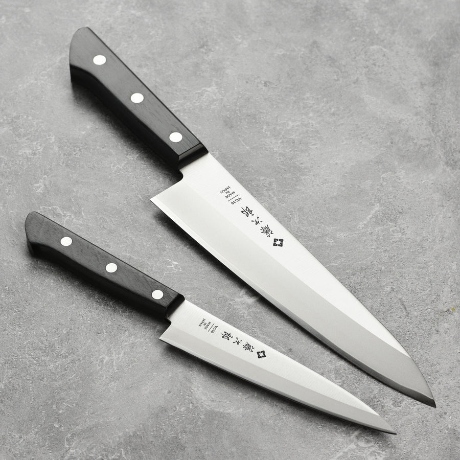 Tojiro Basic 2 Piece Knife Set