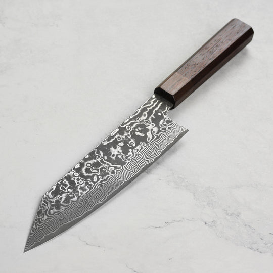 Hatono SG2 Kurozome Damascus 8.25" Kiritsuke Gyuto