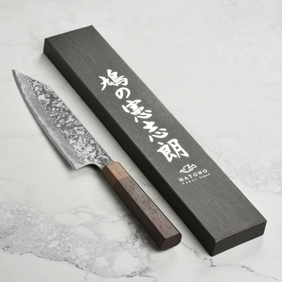 Hatono SG2 Kurozome Damascus 8.25