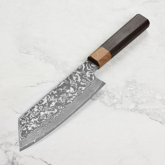 Hatono SG2 Kurozome Damascus 7" Bunka