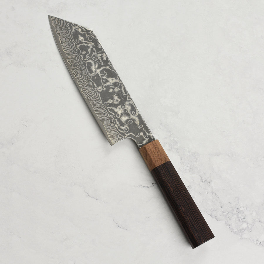Hatono SG2 Kurozome Damascus 7" Bunka