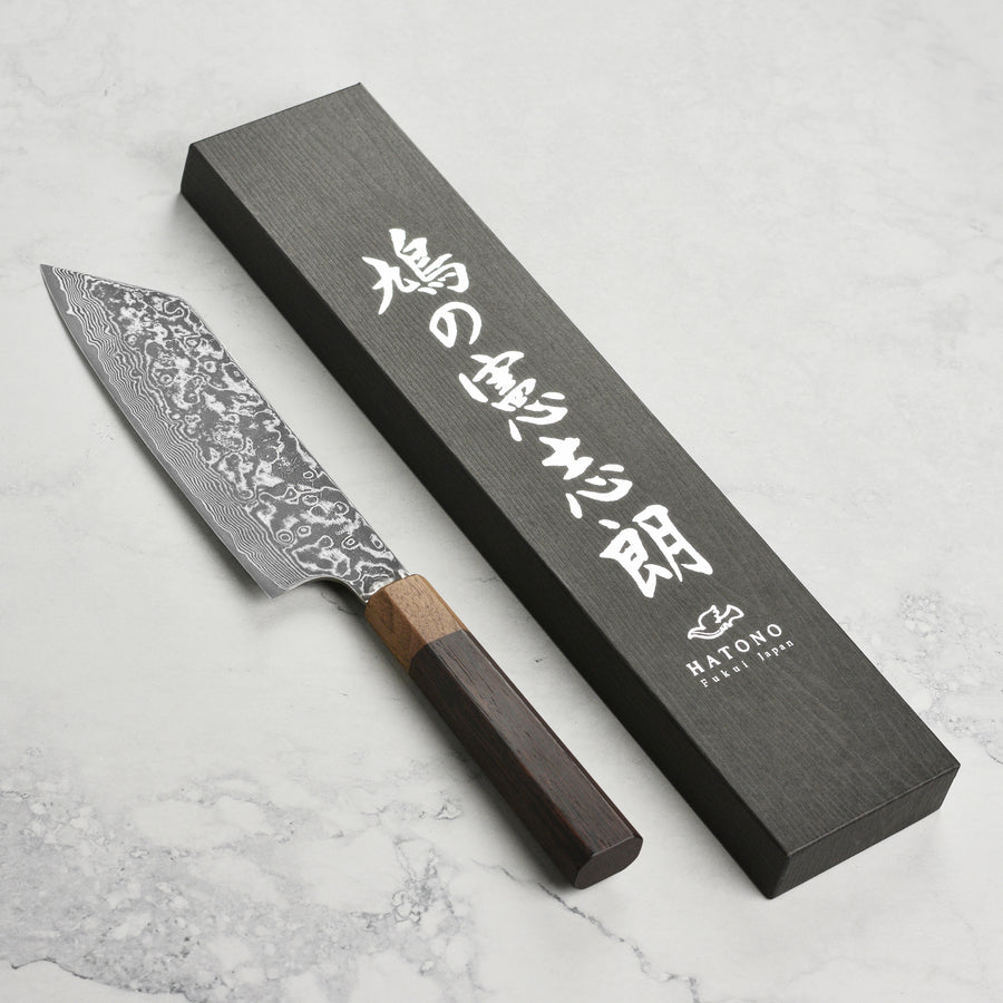 Hatono SG2 Kurozome Damascus 7