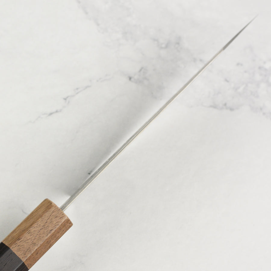 Hatono SG2 Kurozome Damascus 5.3" Kiritsuke Petty