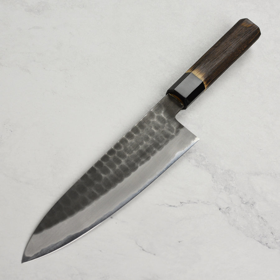 Hinoura Shirogami #2 Kurouchi Tsuchime 8.25" Gyuto