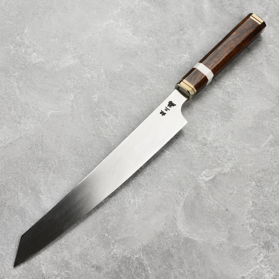 Takayuki Shiden Ginsan Single-Bevel 10.6" Kengata Yanagiba