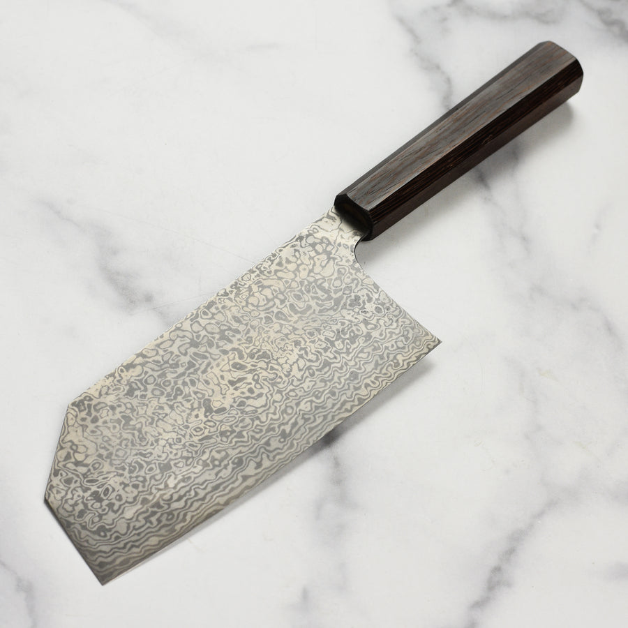 Takayuki Coreless Damascus 7.7" Tall Bunka