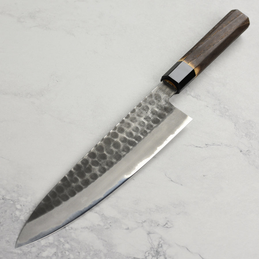 Hinoura Shirogami #2 Kurouchi Tsuchime 9.4" Gyuto