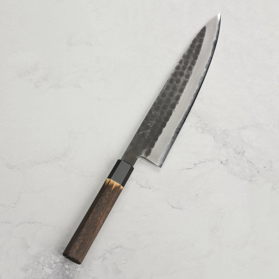 Hinoura Shirogami #2 Kurouchi Tsuchime 9.4" Gyuto