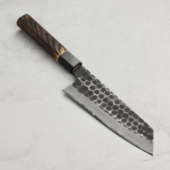 Hinoura Shirogami #2 Kurouchi Tsuchime 6.5" Bunka