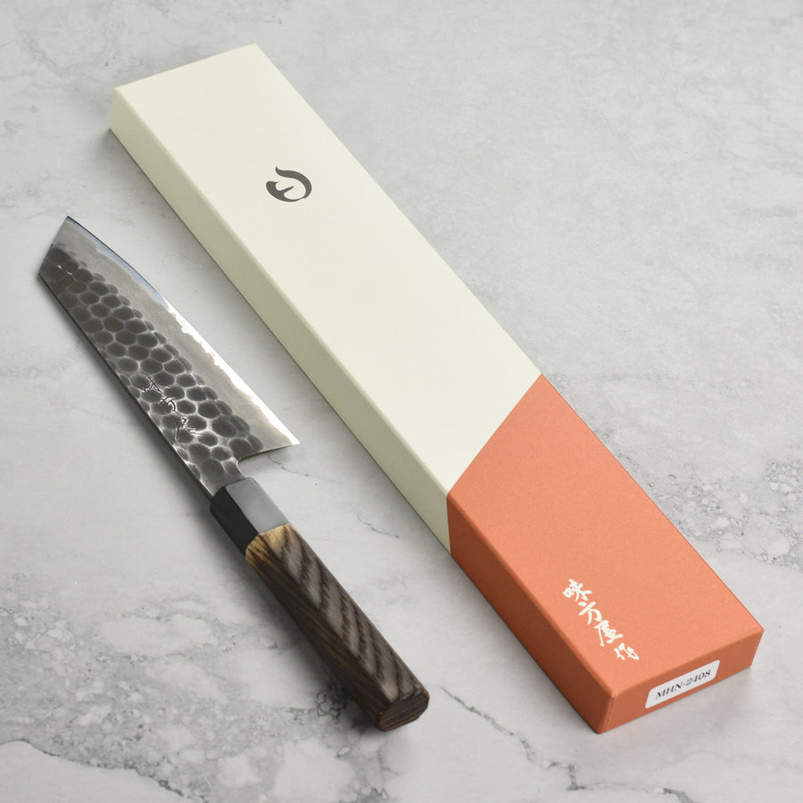 Hinoura Shirogami #2 Kurouchi Tsuchime 6.5" Bunka