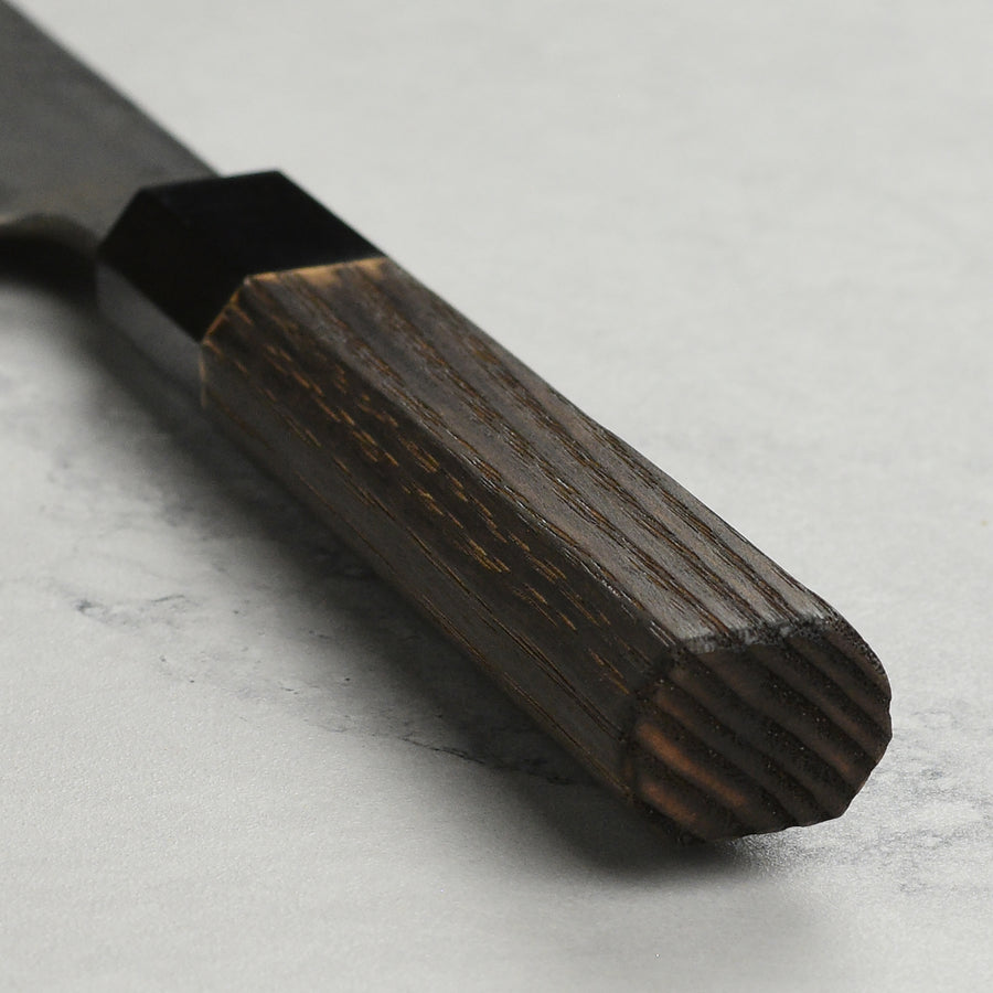 Hinoura Shirogami #2 Kurouchi Tsuchime 7" Nakiri