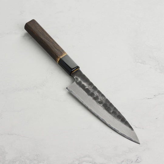 Hinoura Shirogami #2 Kurouchi Tsuchime 5.3" Petty