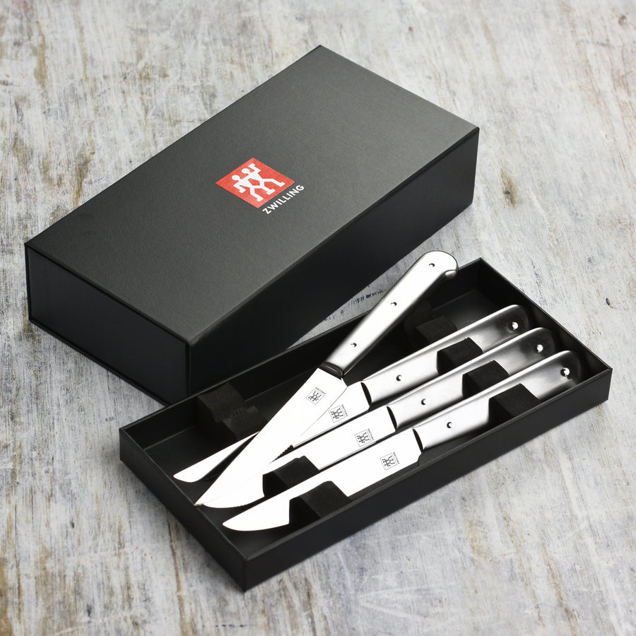 Zwilling 8 Piece Stainless Steel Porterhouse Steak Knife Set