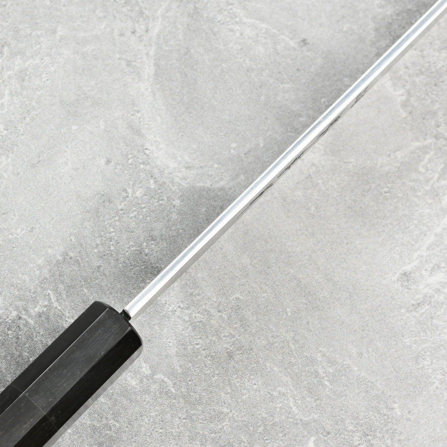 Takayuki Seiryu Aogami #2 Damascus Single-Bevel 10.6" Kengata Yanagiba with Saya