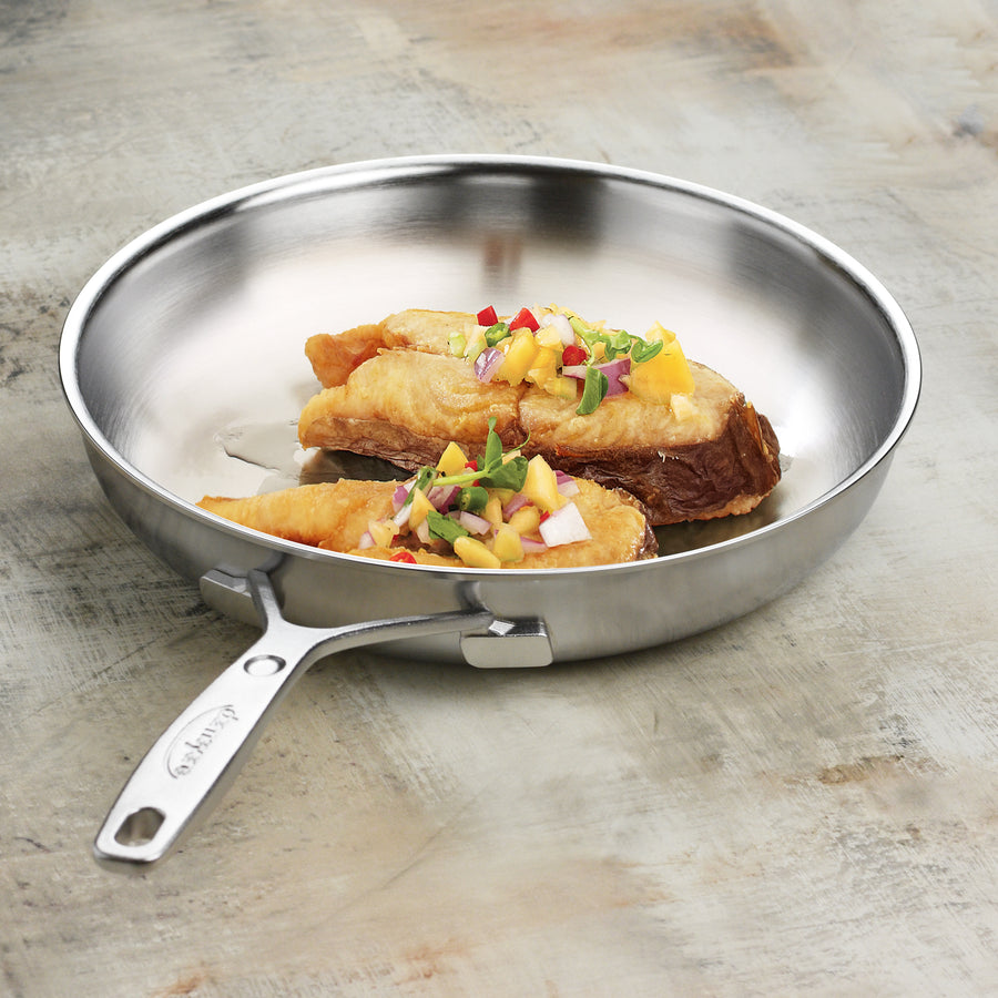 Demeyere Industry5 11" Stainless Steel Fry Pan