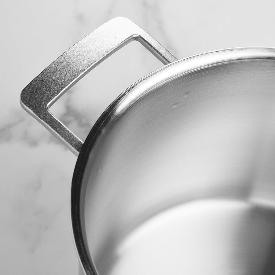 Demeyere Industry5 8-quart Stainless Steel Stock Pot
