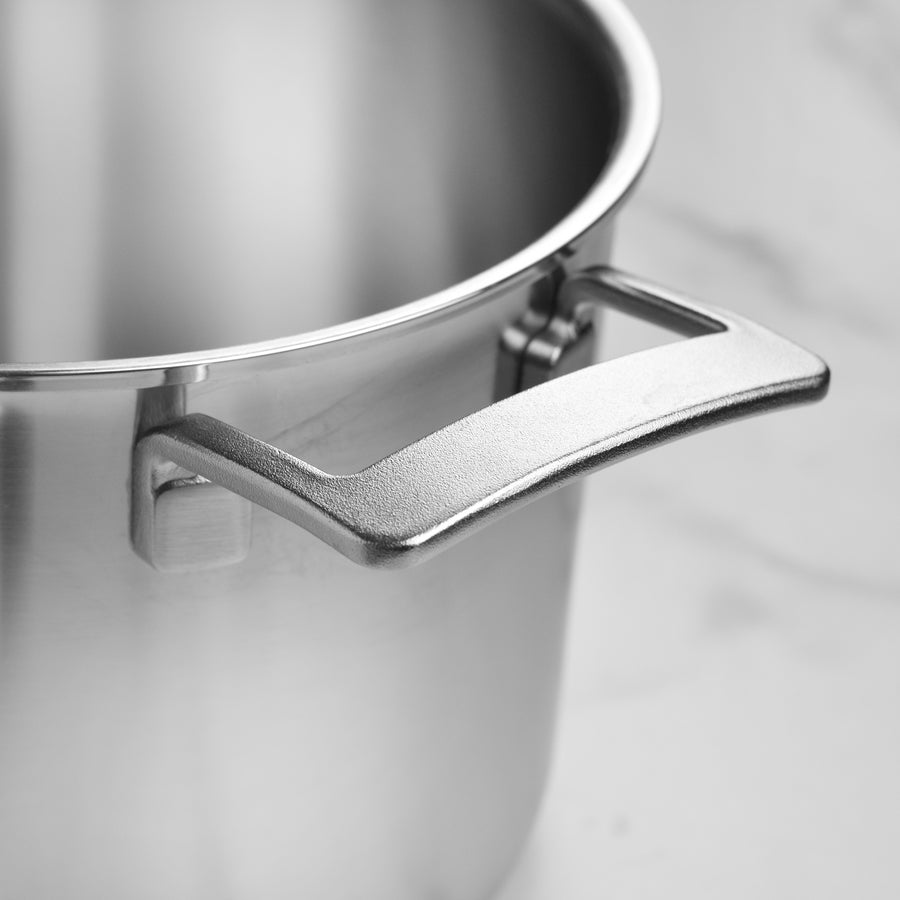 Demeyere Industry5 8-quart Stainless Steel Stock Pot