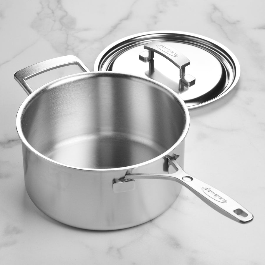Demeyere Industry5 10 Piece Stainless Steel Cookware Set