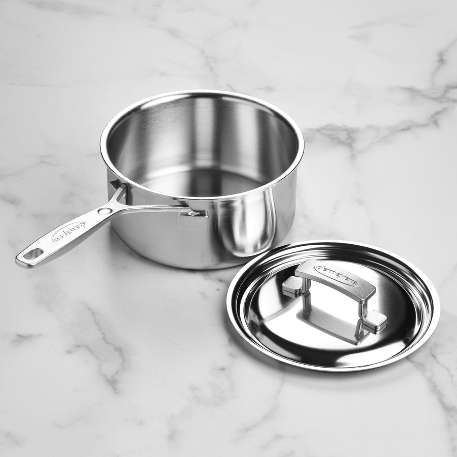 Demeyere Industry5 2-quart Stainless Steel Saucepan