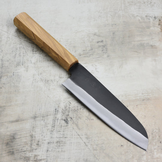 Hatsukokoro Aogami #2 Kurouchi 6.5" Santoku