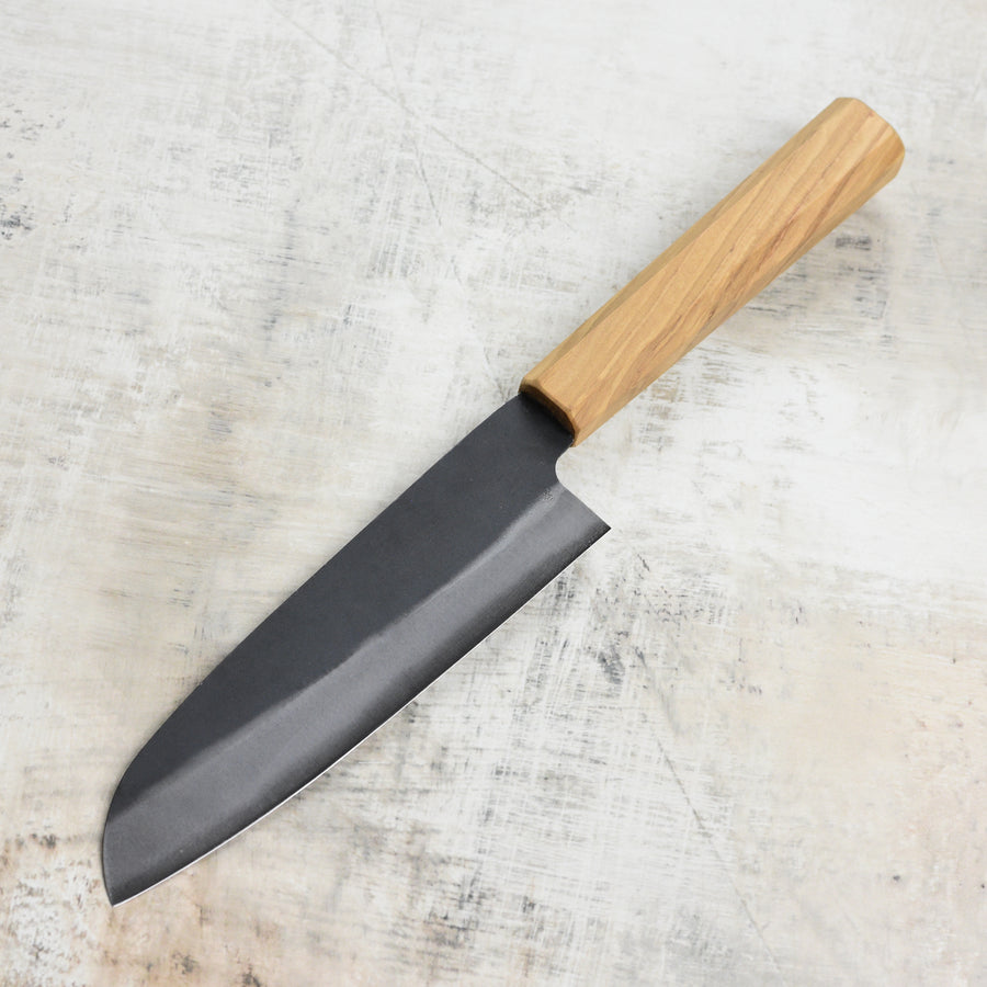 Hatsukokoro Aogami #2 Kurouchi 6.5" Santoku