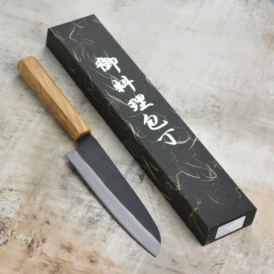 Hatsukokoro Aogami #2 Kurouchi 6.5" Santoku