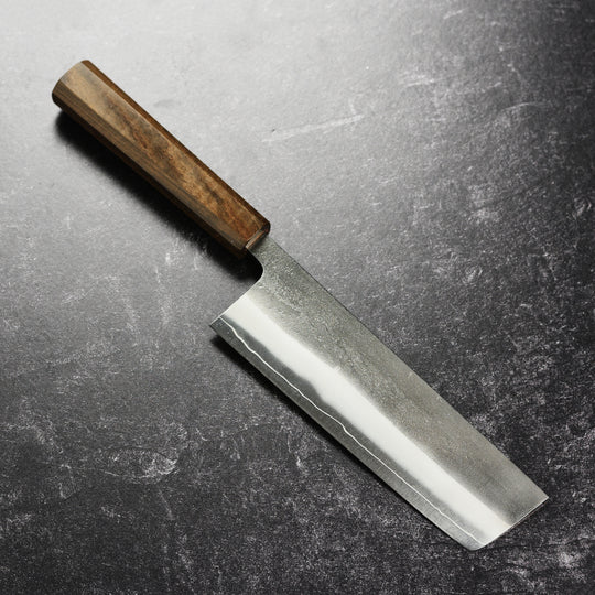 Yoshikane SKD Nashiji Stainless Clad 6.5" Nakiri