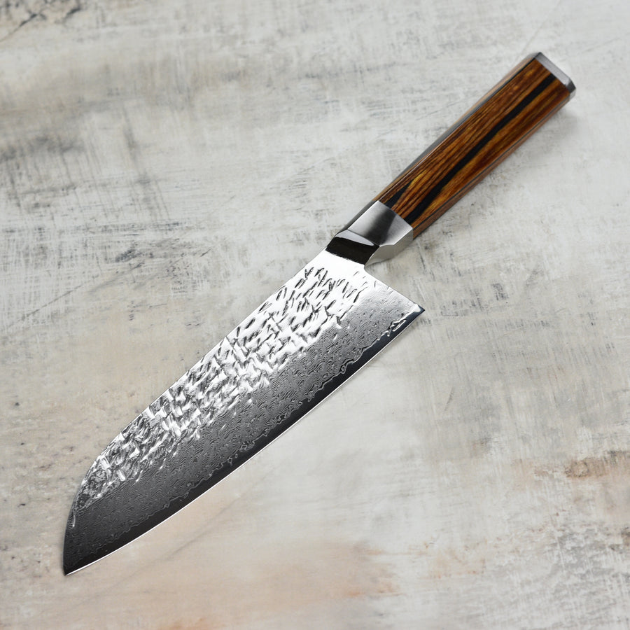 Ono Suzukaze SG2 Damascus 7" Santoku Knife