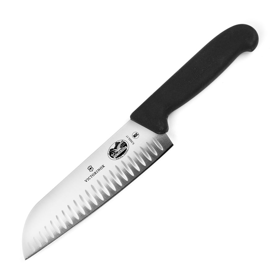 Victorinox Fibrox 7" Hollow Edge Santoku Knife