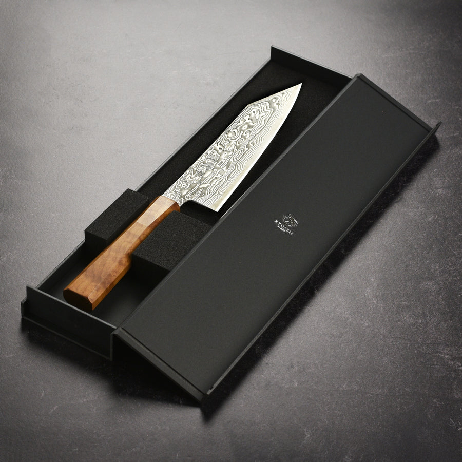 Ryusen Fukakuryu Knife with Maple Handle