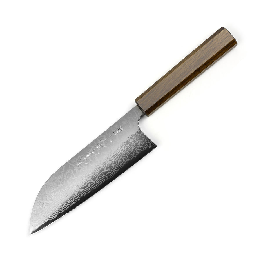 Matsubara Ginsan Damascus 6.5" Santoku
